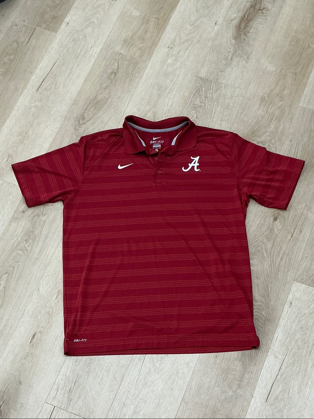 Nike Men’s Crimson Red Alabama Polo
